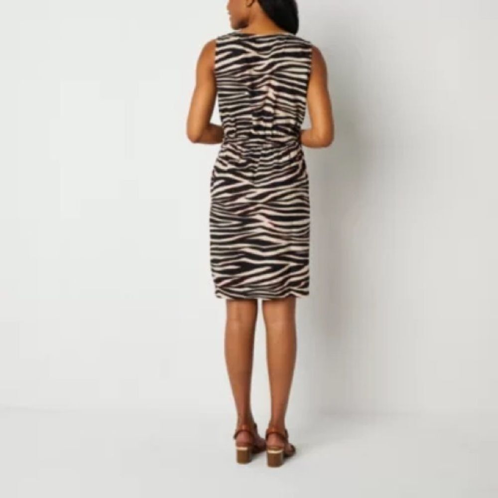 5/25 - Buy 5 for $25 Women's Sleeveless Animal Print A-Line Dress - 2XL - NWT - Picture 3 of 9